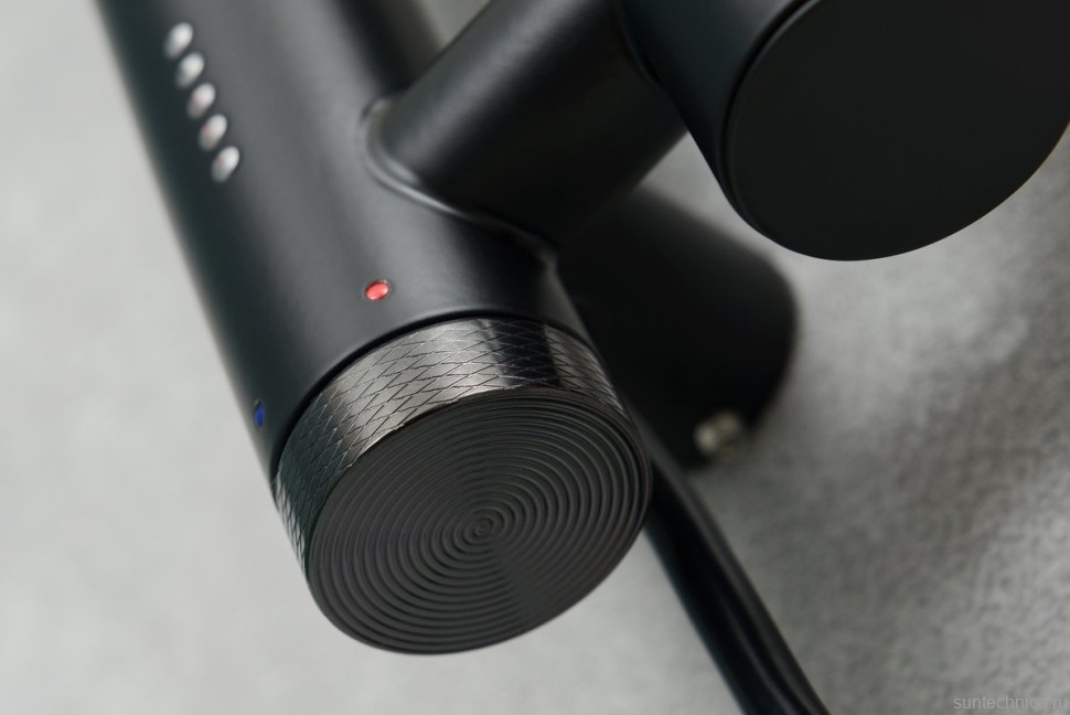 Полотенцесушитель электрический Сунержа Терция 4.0 31-0884-1206 120x15 см, подключение слева, скрытое подключение слева, матовый черный, I-образный