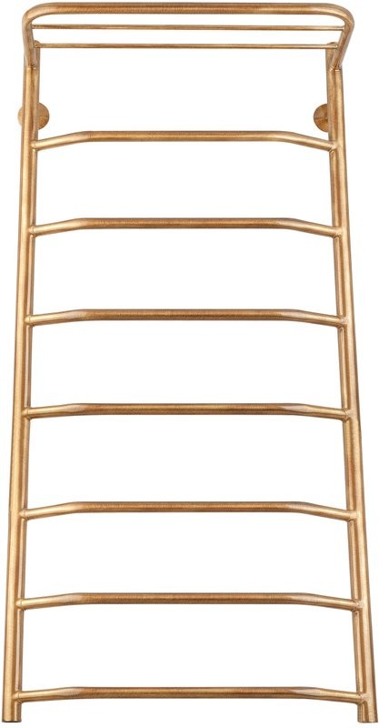 Полотенцесушитель водяной Secado Агата 3 105x55 см, бронза, лесенка, латунь, с полкой