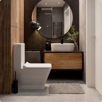 Унитаз напольный Aquame AQM1005PRO с сиденьем без бачка