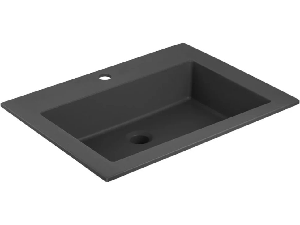 Мебель для ванной комнаты Vincea Luka 60 2 ящика, темный дуб
