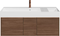 Мебель для ванной комнаты KERAMA MARAZZI Grande 120 структурированный орех
