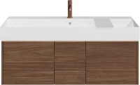 Мебель для ванной комнаты KERAMA MARAZZI Grande 120 структурированный орех