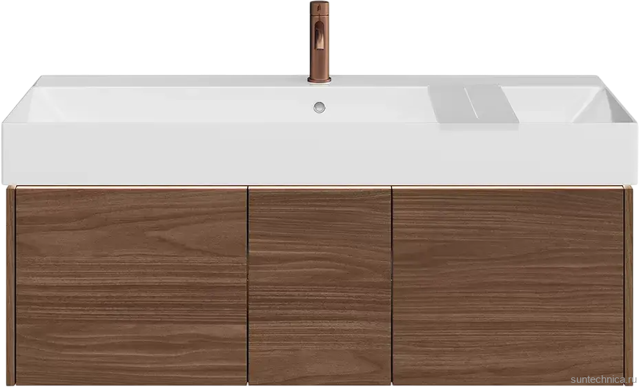 Мебель для ванной комнаты KERAMA MARAZZI Grande 120 структурированный орех