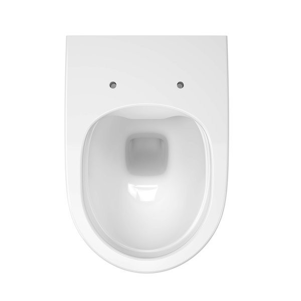 Унитаз подвесной Ravak Vita RimOFF безободковый, сиденье с микролифтом, белый