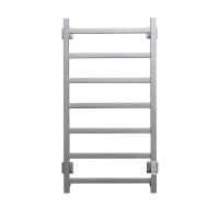 Полотенцесушитель электрический Тругор Пэк 20 кв 80x45 см, подключение справа, слева, матовый хром, лесенка