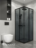Душевая перегородка Niagara Eco NG-1010-14QT (100x100x190 см)