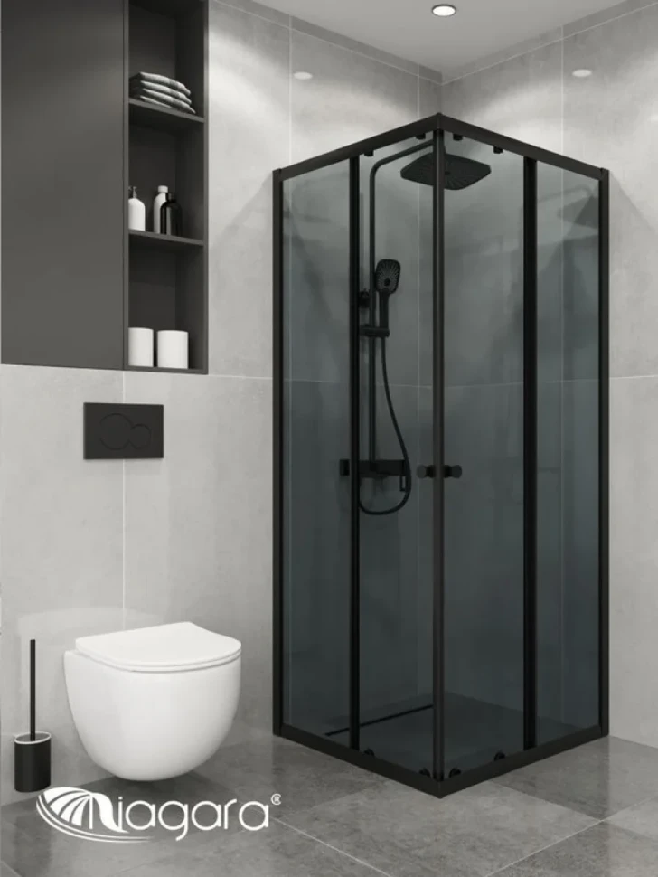 Душевая перегородка Niagara Eco NG-1010-14QT (100x100x190 см)