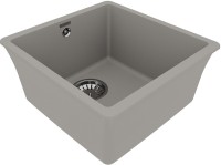Мойка кухонная Lemark Sinara 400-U 9910063 грей
