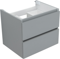 Тумба с раковиной Aquanet Вега 2.0 60 подвесная, мисти грин