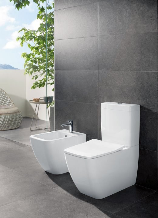 Унитаз-компакт напольный Villeroy & Boch Venticello Venticello 4612R001 alpin