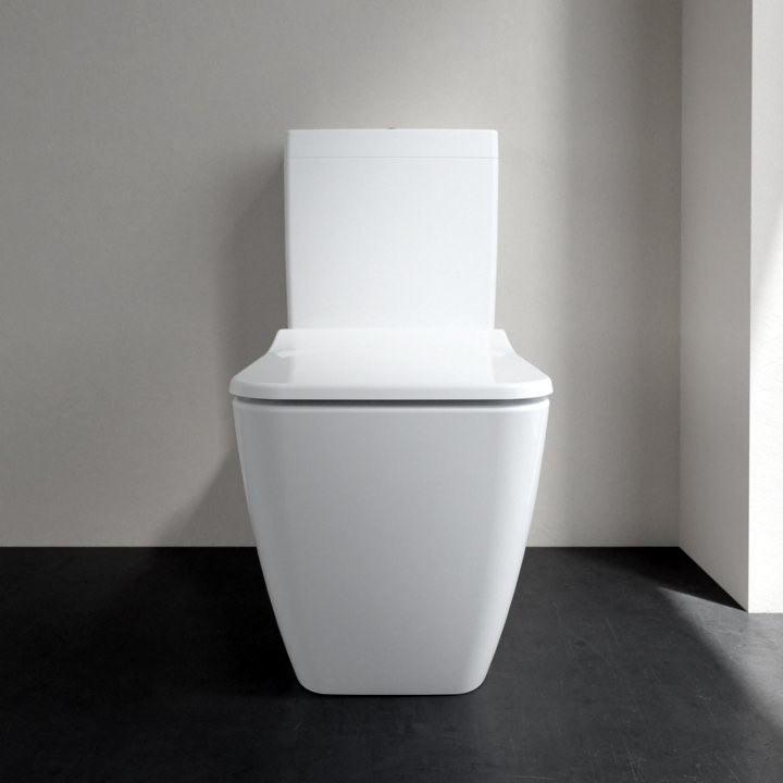 Унитаз-компакт напольный Villeroy & Boch Venticello Venticello 4612R001 alpin
