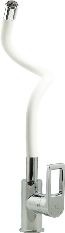 Смеситель для кухни Rossinka Z Z35-35U-White с гибким изливом