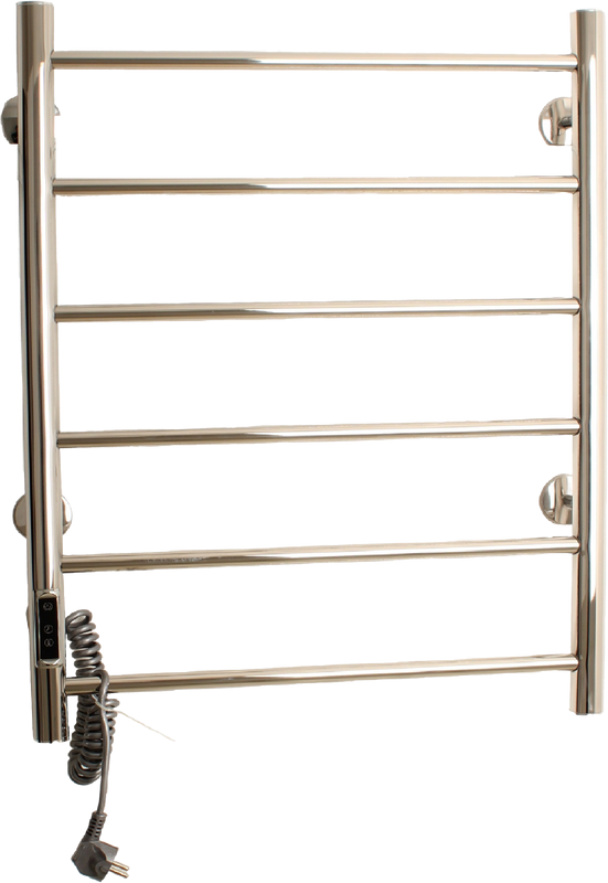 Полотенцесушитель электрический Domoterm Классик DMT 109-6 50х80, хром, L