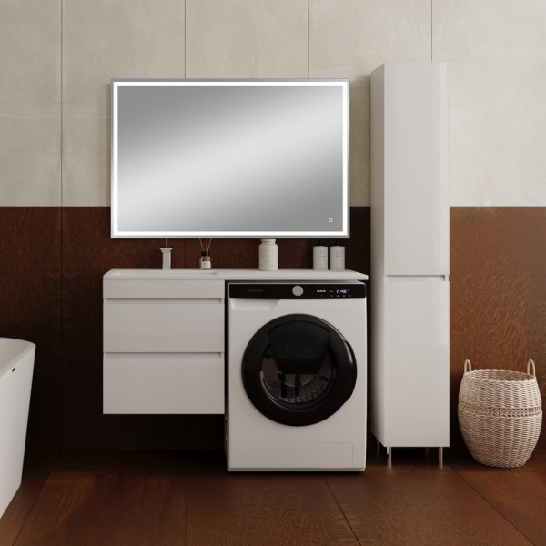 Мебель для ванной комнаты Style Line Даллас 115 L Люкс Plus подвесная, зеркало DIWO Дмитров