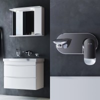 Смеситель для раковины AM.PM Like F8072200 С ВНУТРЕННЕЙ ЧАСТЬЮ