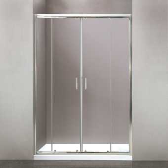 Душевая дверь в нишу BelBagno Uno 195 BF 2 170 C Cr стекло прозрачное