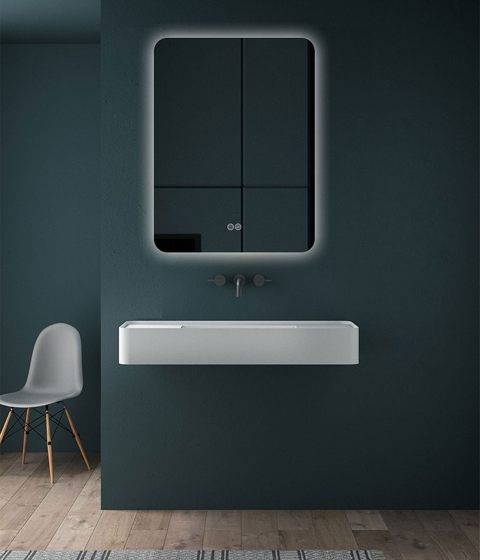 Зеркало Vincea VLM-3BE5008-2 50x80, с подсветкой и антизапотевателем