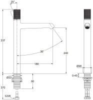 Смеситель для раковины Jacob Delafon Rivoli E24168-CP