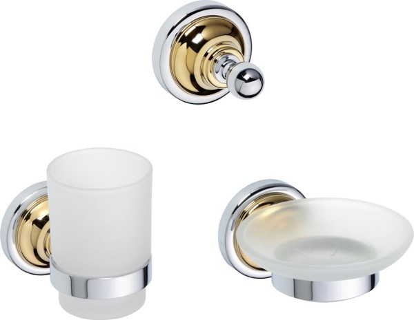 Набор Мыльница Bemeta Retro + Стакан + Крючок