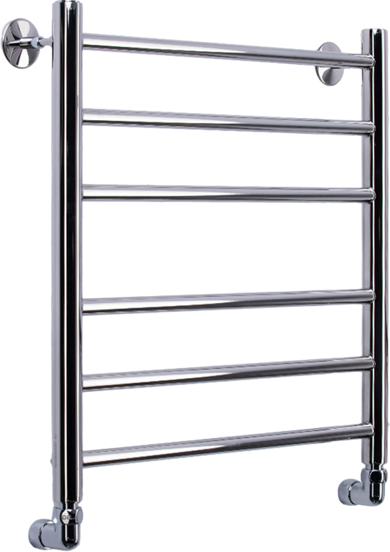 Полотенцесушитель водяной Comfysan Luce W-6 60х50 60x55 см, хром, лесенка