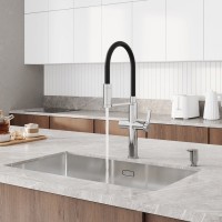 Смеситель для кухни IDDIS Ikon IKNSBFFi05 с гибким изливом, хром