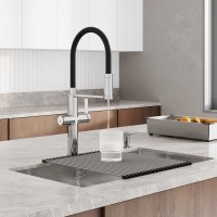 Смеситель для кухни IDDIS Ikon IKNSBFFi05 с гибким изливом, хром