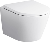 Унитаз подвесной AM.PM Sense C741701SC безободковый, с микролифтом