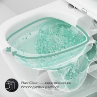 Унитаз подвесной AM.PM Sense C741701SC безободковый, с микролифтом