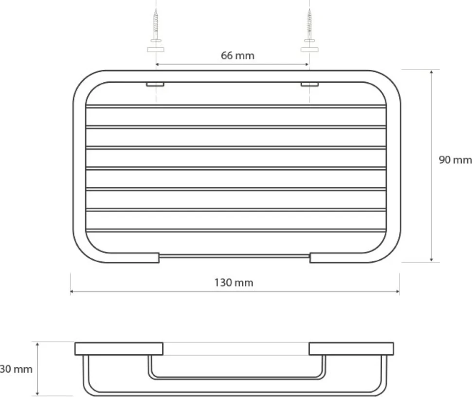 Мыльница Bemeta Cytro 146208302