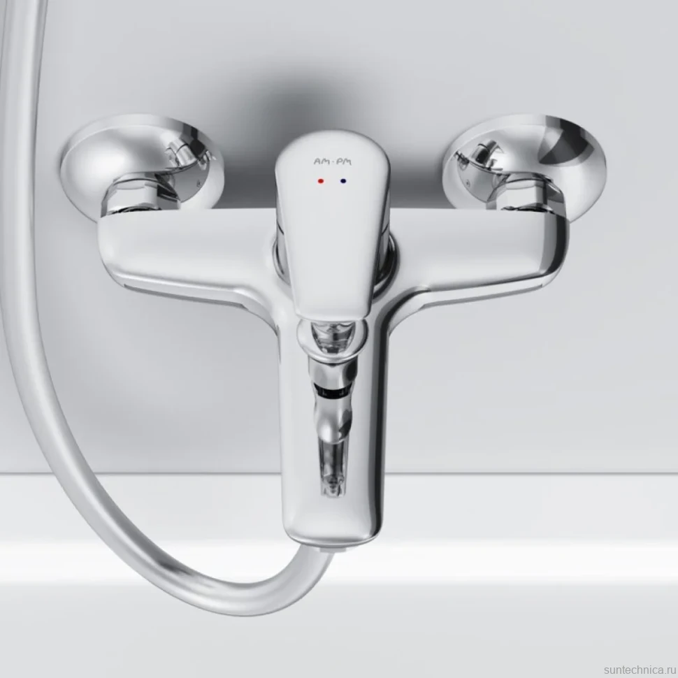 Смеситель для ванны с душем AM.PM Joy F85E10000