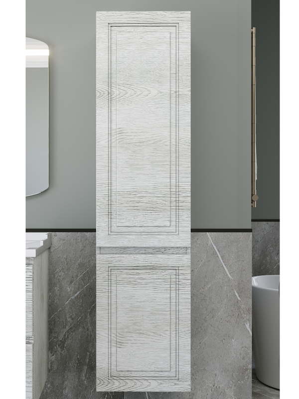 Шкаф-пенал для ванной Caprigo Wales 40 R белый клен