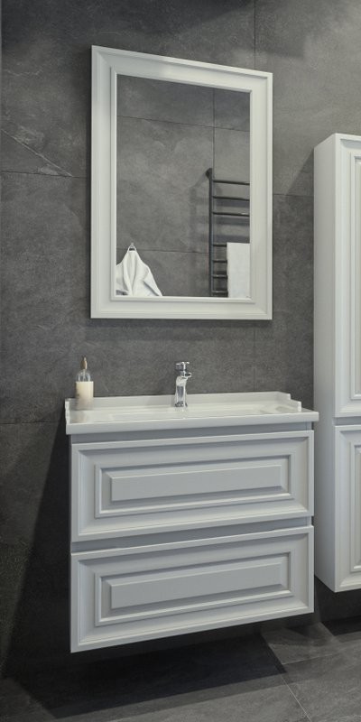 Мебель для ванной комнаты Caprigo Ponza 70 белая