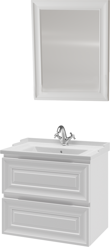 Мебель для ванной комнаты Caprigo Ponza 70 белая