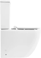 Унитаз-компакт напольный BelBagno Amanda BB051CPR безободковый, крышка BB2111SC с микролифтом, бачок BB051T
