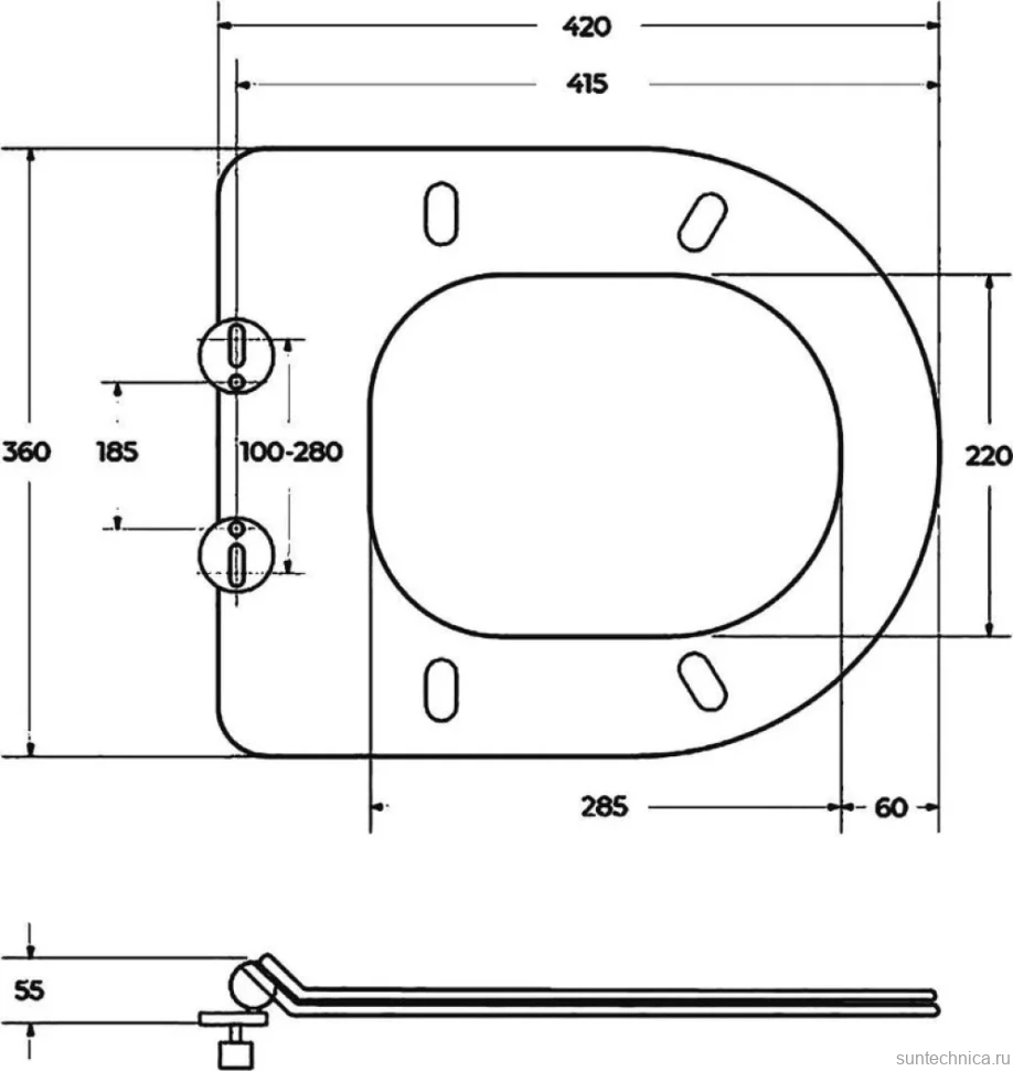 Унитаз-компакт напольный BelBagno Amanda BB051CPR безободковый, крышка BB2111SC с микролифтом, бачок BB051T