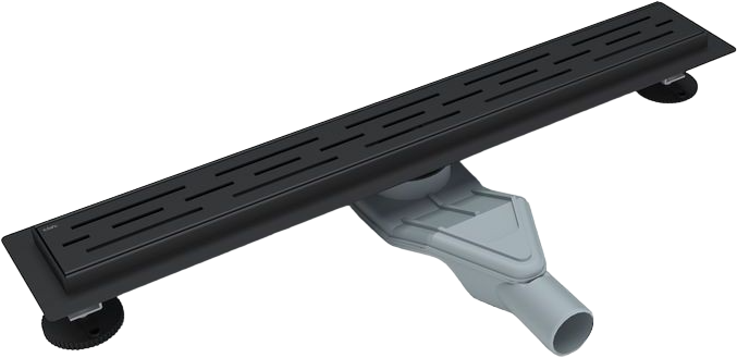 Душевой трап (лоток) Esbano Combi Rain 60 cм, матовый черный