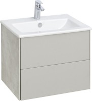 Мебель для ванной комнаты AQUATON Сохо 60 cлэйт, галька серая