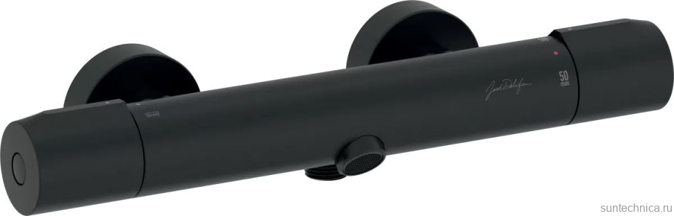 Термостатический смеситель Jacob Delafon Metro E24395-BL для ванны с душем