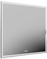 Зеркало KERAMA MARAZZI Tecno 90 белое, с увеличением и подсветкой