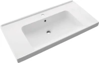 Мебель для ванной комнаты Lemark Veon mini 90 белая глянцевая, 1 ящик