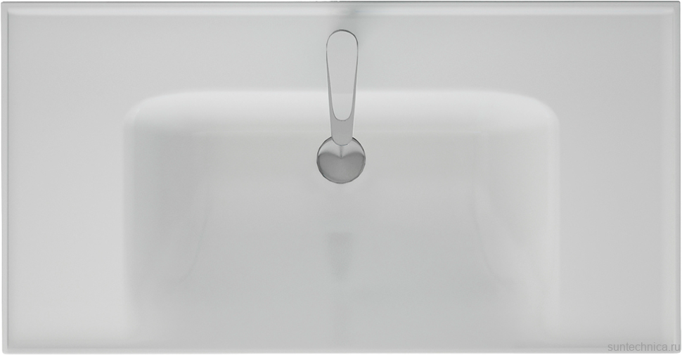 Мебель для ванной комнаты Lemark Veon mini 90 белая глянцевая, 1 ящик