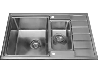Мойка кухонная Seaman Eco Roma SMR-7850B с клапан-автоматом
