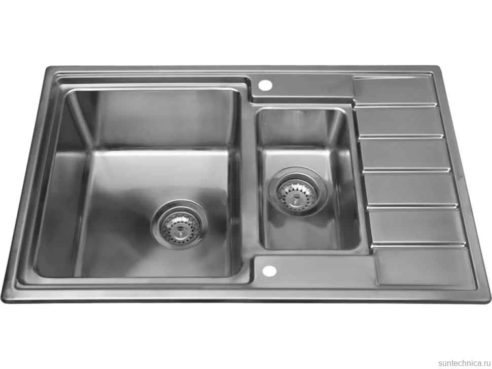 Мойка кухонная Seaman Eco Roma SMR-7850B с клапан-автоматом