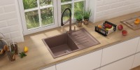 Мойка кухонная Ulgran U-400 -307 терракотовая