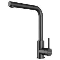 Смеситель для кухни Paulmark Twin Tw213622-GM вороненая сталь Смеситель для кухни Paulmark Twin Tw213622-GM вороненая сталь