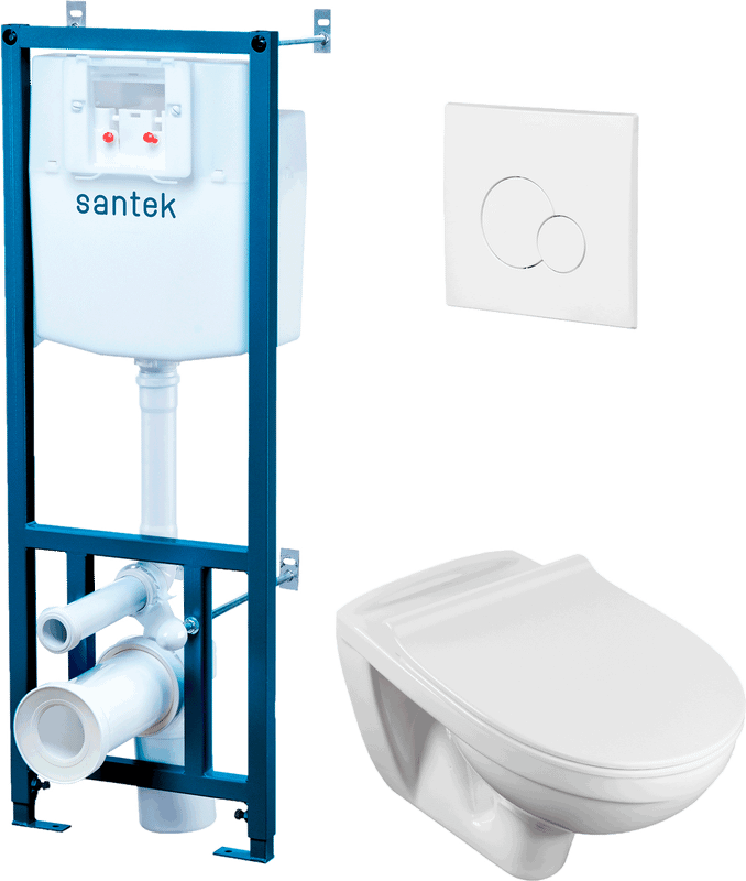 Комплект Santek Бореаль 1WH302464 кнопка белая