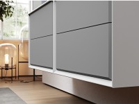 Тумба с раковиной Cezares Bellagio 140 со столешницей grigio nuvola