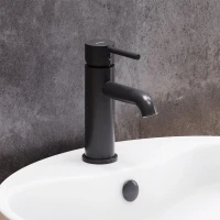 Смеситель для раковины Damixa Scandinavian Pure 360210300 черный Смеситель для раковины Damixa Scandinavian Pure 360210300 черный