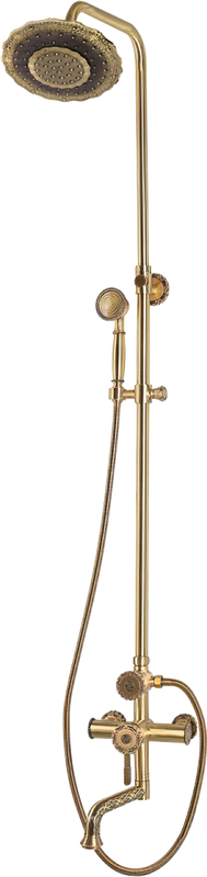 Душевая стойка Bronze de Luxe Windsor 10120PF/1 бронза