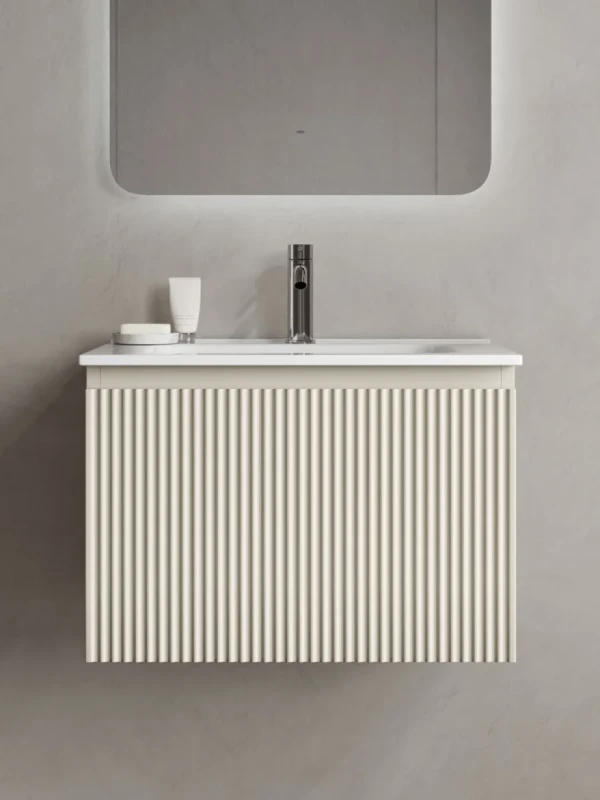 Тумба под раковину без столешницы Sancos Snob R 1.0 60 beige soft